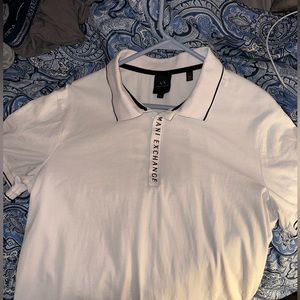 Armani Exchange Polo w/ zip (LG)